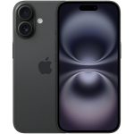 Apple | iPhone 16 | Black | 6.1 " | Super Retina XDR | 2556 x 1179 pixels | A18 | Internal RAM 8 GB | 128 GB | Dual SIM | 4G | 5G | Main camera resolution 48+12 MP | Secondary camera resolution 12 MP | iOS | 18