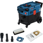 Bosch tolmuimeja GAS 12-40 MA 06019M0120, 1200 W, 40 l, M klass, AFC, 4 ratast, antistaatiline voolik