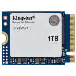 Kingston SSD NV3 SNV3SM3/1T0, 1000 GB, PCIe 4.0 x4 NVMe, 6000 MB/s, 4000 MB/s, 3D NAND tehnoloogia, NVM Express