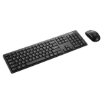 Lenovo 100 Wireless Combo klaviatuur ja hiir GX31Q28916, 2.4 GHz, 3 nuppu, must, traadita, pritsmekindel