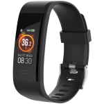 Denver Fitness k&auml;ev&otilde;ru BFH-19 116101100170, 0.96'', IP67, Bluetooth, pulsiandur, sammude lugemine, nutikad teavitused