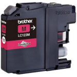 Brother Tindi kassett LC123M, kuni 600 lehte, Magenta, K&otilde;rge saagikus, &Uuml;hildub Brother printeritega