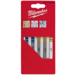 Tikksaeterade komplekt metallile, puidule (5tk.) Milwaukee