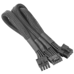 Thermaltake PCI-E Gen 5 jaotur AC-063-CN1NAN-A1, 600mm, 2x8Pin kuni 12+4Pin, must, modulaarne