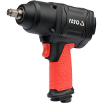 Yato YT-09547 pneumaatiline p&ouml;&ouml;rdemomendiv&otilde;ti, 1/2", 1900Nm, 6.3bar, 153l/min, 10000 l&ouml;&ouml;ki/min, TWIN HAMMER