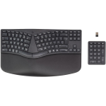 HP 960 ergonoomiline juhtmevaba klaviatuur 7E755AA, RF+Bluetooth, QWERTY, 10m, 2mm, must