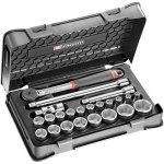 1/2' SOCKET SET 6PT MM S.161B 23PC