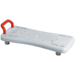 Vitea Care DRVW048 vannipingid, 4 jalga, 100 kg, plastik, ristk&uuml;likukujuline, punane