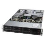 Supermicro SYS-620U-TNR serveriplatvorm, Intel Xeon, LGA 4189, 512GB, DDR4, PCIe 8, GHS09