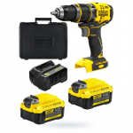 Akul&ouml;&ouml;ktrell, 18V, V20, 80Nm, 2x4Ah, SFMCD721M2K-QW Stanley