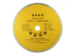 Dimanta disks ar nepārtrauktu malu, 250x8x25,4mm, ideāls keramikas un dabīgā akmens grie&scaron;anai, G00248, GEKO Profi