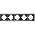 Visage rāmītis, 5 vietas, Metāliski melns, 01283400-000146&nbsp;Gunsan