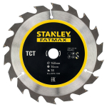 Ripu zāģa asmens 160 x 16mm, STANLEY&reg; FATMAX&reg;, STA15315-XJ, TCT zobi, ilga kalpo&scaron;ana, izturīgs dizains