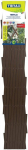 TREPLAS Dekoratiivne laiendatav plastv&otilde;re, pruun 1,00 x 2 m 1A120292