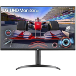 LG LED monitor 32UR550K-B 31.5" 4K 3840x2160, HDR10, 2 HDMI, 2 k&otilde;larit, reguleeritav alus, FreeSync
