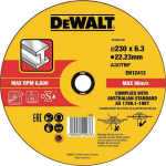 Dewalt L&otilde;ikekettad DT43919-QZ 230 mm, 22.23 mm, 6 mm, 10 tk, Alumiiniumoksiid, OSA sertifitseeritud