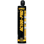 Dewalt Vin&uuml;&uuml;lesterliim AC100-PRO DFC1230050 300ml ETAG 001, veega t&auml;idetud augud &le; 18mm, M8-M16, -10&deg;C, segamisotsik