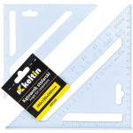 Keltin nurk K00165 180x180x260mm, paksus 3mm, aluse laius 2cm, alumiinium, nurga skaala 0-90&deg;, meetriline skaala