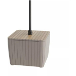 Keter Aiatabel 29214820587 Bež&scaron;, 40 l veesekk, toetab vihmavarje kuni 3 m, UV kaitse