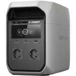 Ecoflow POWER STATION DELTA 3 CLASSIC 5025901007, 1024Wh, 2 AC 230V, 1 USB Type-A, 2 USB Type-C, LMFP, 2400W, 40dB