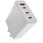 Emos Universaalne USB seinaklapp GaN V06G120, 120 W, 4xUSB, 100&ndash;240 V~ 50/60 Hz, kiire laadimine, kaitse