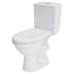 Cersanit WC-pott Merida 011 3252258, 625mm, 6l, horisontaalne v&auml;ljalaskeava, pol&uuml;prop&uuml;leenist kaas, metallkinnitused