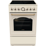 Gorenje Keraamiline GECS5B70CLI, 70L, 220-240V, 4 p&otilde;letit, elektriline ahi, ilma katteeta, kreemjas