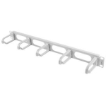 Lanberg kaablite haldamise paneel 1U AK-1205-S, 482,6mm, 80mm, 5 r&otilde;ngast, hall