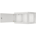 Lanberg Rack kapp 19" seinamontaaž WF01-6406-00S, 600x450mm, 6U, IP20, metalluks, 60kg