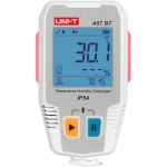 Uni-T Temperatuuri ja niiskuse andme logger A57 BT, -40 kuni 85&deg;C, 0-100% RH, 64000 m&otilde;&otilde;tmist, Bluetooth, USB-C