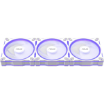 Asus Arvutikorpuse ventilaator MR120 90DA00L3-B09020, 12 cm, 3 ventilaatorit, 58 cfm, 1600 RPM, 23 dB, 7 labad, valge, ARGB