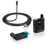 Sennheiser AVX-ME2 SET S505851, 87g, 20-20000Hz, lavalier mikrofon, elektret, 15h aku, metallkorpus, adapter, saatja x 1, aku x 2