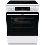 Gorenje Keraamiline pliit GECS6C70WC 740956, 60cm, 85cm, 60cm, 4 klaasist keraamilist ala, 71l, 2 ukse klaasi, Aqua Clean