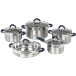 Jata Pottide komplekt BC10, 1.6 - 6 l, 160 - 260 mm, Roostevaba teras, 5 tk.