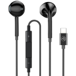 Tellur K&otilde;rvaklapid TLL162262, 11g, Must, USB-C, 93dB, 32&Omega;, 1.2m, 20-20000Hz, Sisseehitatud mikrofon, Helikontroll