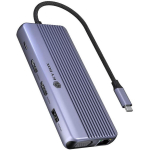 Raidsonic Icy Box Travel Dock 12-in-1, IB-DK4062-CPD, dokkimisjaam, 2x HDMI, 1x VGA, USB Type-C, hall