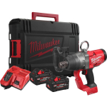 Milwaukee M18 ONEFHIWF1-802X 4933499254, 1", 2033 Nm, 2400 Nm, 18 V, 8 Ah, 4 režiimi, 2 akut, HD Box, l&ouml;&ouml;kmuks