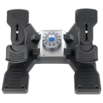 Logitech Saitek Pro Flight Rudder Pedals 945-000005, USB 2.0, juhtmega, PC, must/h&otilde;be