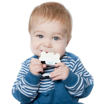Kidsme Icy Moo hambumisr&otilde;ngas 9655, alates 3 kuust, pol&uuml;prop&uuml;leen, ABS, silikoon