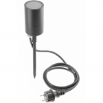 Aiavalgusti GRAZIE, GU10, 20W, IP44, must; OS-GRAZIEGU10-20 GTV