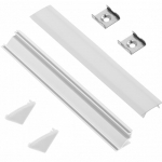 LED riba profiil GLAX, valge; PTO-ZGLAXNKKTOMZ-10