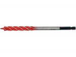 Yato puuraur 10mm HEX YT-44680, 10mm, 165mm, 40-45 HRC, #45 s&uuml;sinikteras, puidu, 1/4" (6.3mm)