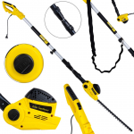 Elektriskais teleskopiskais dzīvžogu &scaron;ķēres, 550W, 2.1-2.7m, G83009, JOHN GARDENER