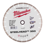 SPEEDCROSS&trade; STEELHEAD&trade;, STEELHEAD 350 MM - 1 PC, 4932471988 MILWAUKEE