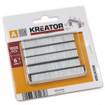 Klambrid klammerdajale 6mm (1000 tk.) t&uuml;&uuml;pi A KRT301006 KREATOR
