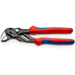 Pirkstu uzgriežņu atslēga, KNIPEX, 86 02 180, melna, 180 mm, ar polētu galvu, ergonomiskas rokturi.