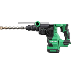 Bezvadu rotējo&scaron;ais āmurs SDS-Plus, HIKOKI, DH1826DCW2Z, 18 V, bezsuku motors, 3 režīmi, zema vibrācija