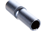 S&uuml;gav pistikupesa 13 mm 1/4" 12-kant, FORSAGE, F-5295013, Cr-V teras, 50 mm pikkus