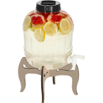 8 L purunemiskindel purk kraaniga ja kahepoolse puidust alusega BROWIN 602588, 29x29x35.5 cm, 8.0 L