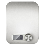 Kompaktne roostevabast terasest k&ouml;&ouml;gikaal disainmudel 5 kg maht 1 g t&auml;psus digiekraan 03265 Caso